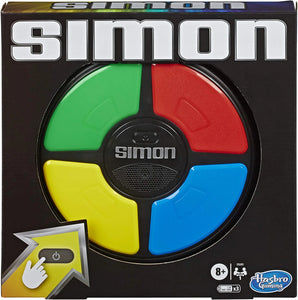 ITEM# 0093   Hasbro Gaming Simon Handheld Electronic Memory Game With Lights and Sounds for Kids Ages 8 and Up (Watch Video)