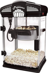 ITEM# 0119   West Bend Stir Crazy Movie Theater Popcorn Popper, Gourmet Popcorn Maker Machine with Nonstick Popcorn Kettle, Measuring Tool and Popcorn Scoop for Popcorn Machine , 4 Qt., (Watch Video)