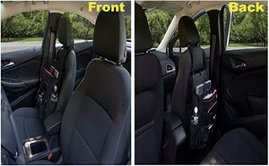 ITEM# 0050   Car Front Seat Organizer with Dedicated Tablet and Laptop Storage Stabilizing Side Straps Soft Adjustable Shoulder Strap and Hardened Buckles Your Office Away from Office (Watch Video)
