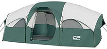 Load image into Gallery viewer, ITEM# 0056   Tent-8-Person-Camping-Tents, Waterproof Windproof Family Tent, 5 Large Mesh Windows, Double Layer, Divided Curtain for Separated Room, Portable with Carry Bag (Watch Video)
