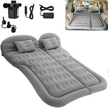 Load image into Gallery viewer, ITEM# 0055   Vehicle Air Mattress Camping Bed Cushion Pillow - Inflatable Thickened Car Air Bed with Electric Air Pump Flocking Surface Portable Sleeping Pad for Travel Camping Upgraded Version (Watch Video)
