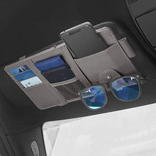 Load image into Gallery viewer, ITEM# 0035   Car Sun Visor Organizer, Auto Interior Accessories Pocket Organizers, Registration and Document Holder, Personal Belonging Storage Pouch Organizer, Interior Accessories Pocket Organizer (Watch Video)
