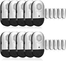 Load image into Gallery viewer, ITEM# 0063   Door And Window Alarm 5, 8, 10 Pack Alarms for Kids Safety/Home Aniti –Theft /120dB Loud Alarm with Battery Included (Watch Video)
