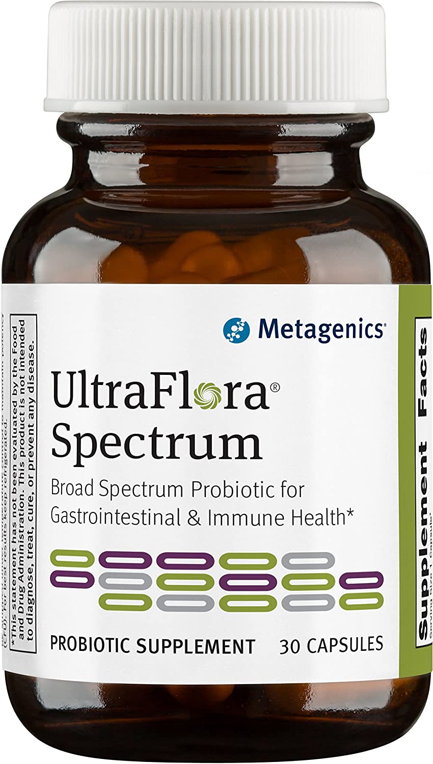 ITEM# 0076   Metagenics UltraFlora® Spectrum – Daily Probiotic – Gastrointestinal & Immune Support* | 30 count (Watch Video)