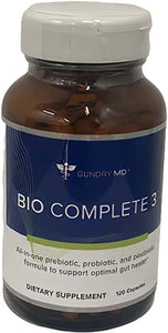ITEM# 0077   Bio Complete 3 - Gundry MD - Prebiotic, Probiotic, Postbiotic for Total Gut Health (Watch Video)
